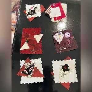 6 Clusters / Slow Stitch  Snippets / Junk Journal Ephemera